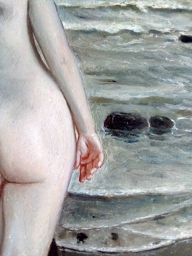 Original Other Nude Painting by Renato Chiarabini