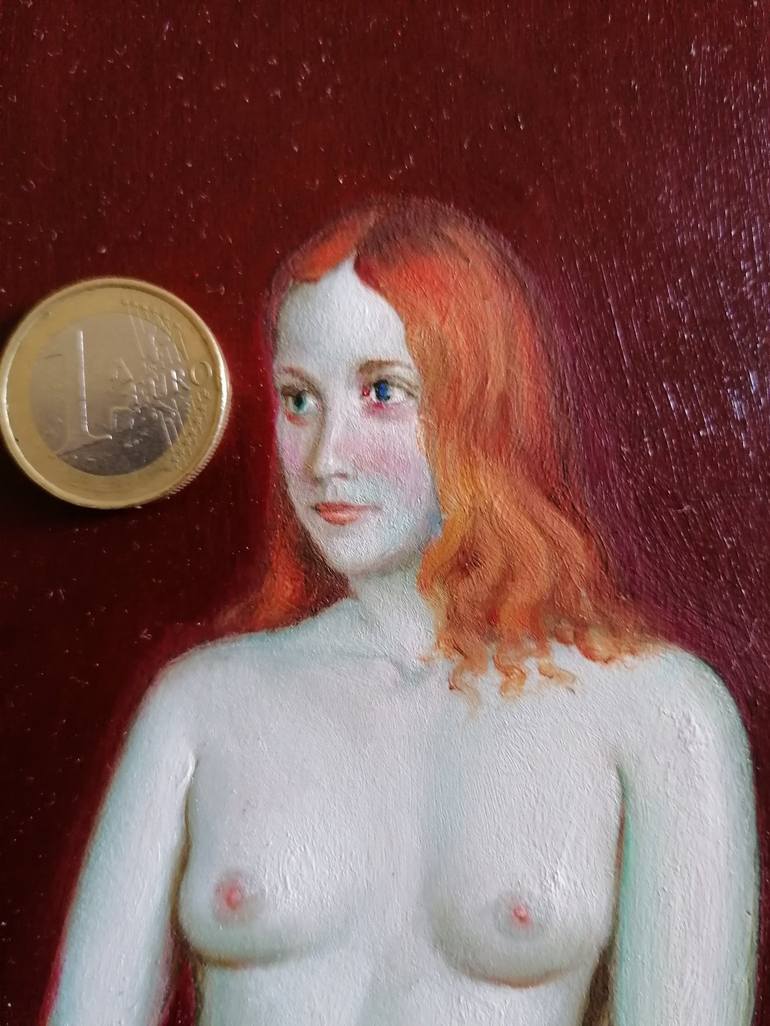 Original Nude Painting by Renato Chiarabini
