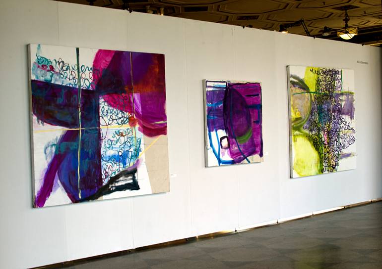 Original Abstract Painting by Aliza Sternstein