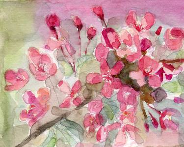 Original Fine Art Floral Paintings by Rima Dawn McCabe