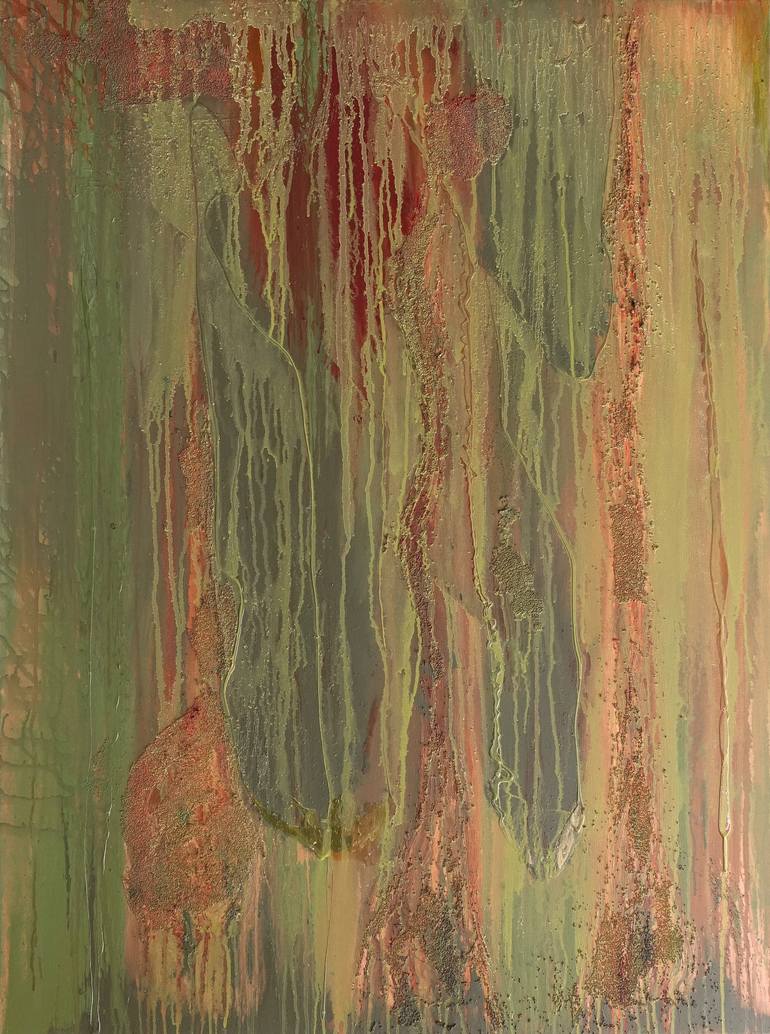 Original Abstract Painting by Mary Waltham