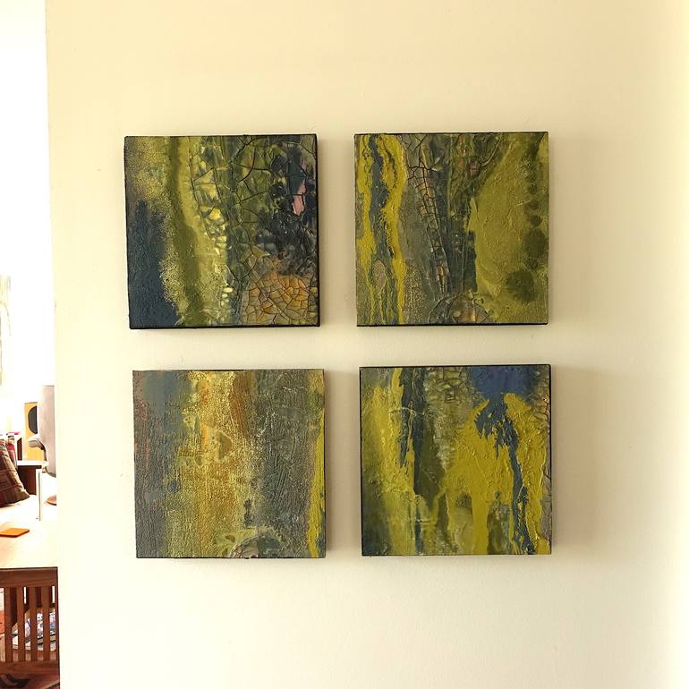 Original Abstract Painting by Mary Waltham