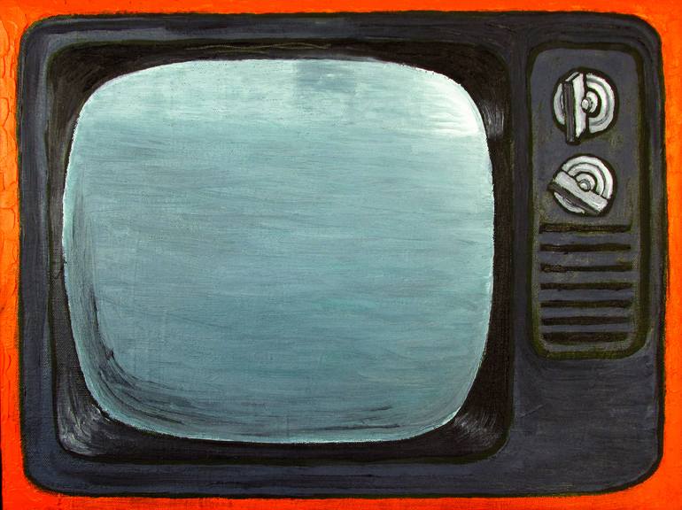 TV N 1 Painting by Italo Contador Saatchi Art