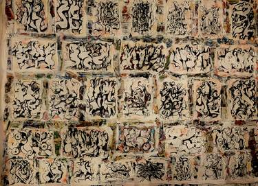 Original Abstract Expressionism Fantasy Paintings by Hasan Abdalla