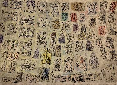 Original Abstract Expressionism Abstract Paintings by Hasan Abdalla