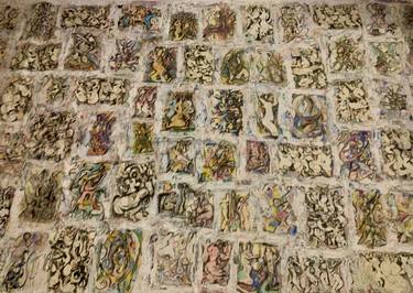 Original Abstract Expressionism Fantasy Paintings by Hasan Abdalla