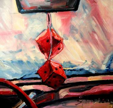Print of Expressionism Car Paintings by Kristina Stanek