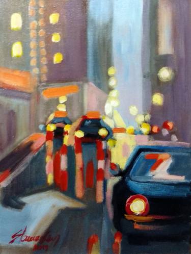 Print of Abstract Automobile Paintings by Kristina Stanek