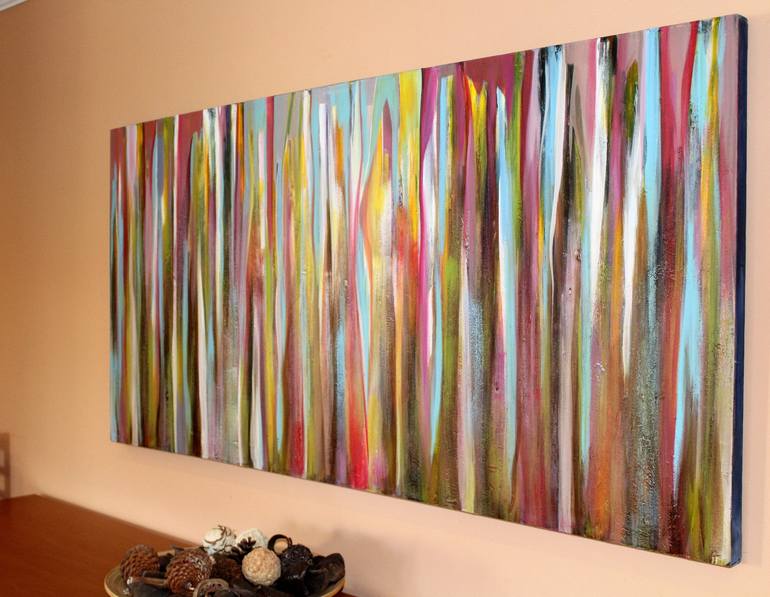 Original Abstract Painting by Paula  Berteotti