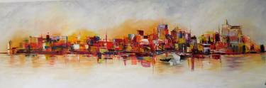 Original Cities Paintings by Paula Berteotti