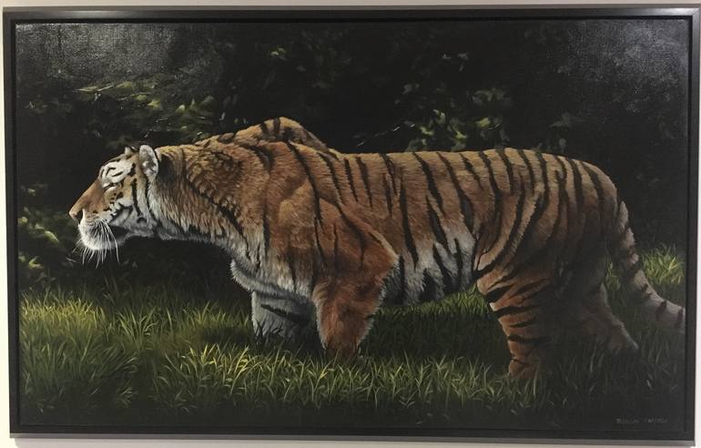 Original Photorealism Animal Painting by Djolan Captieux