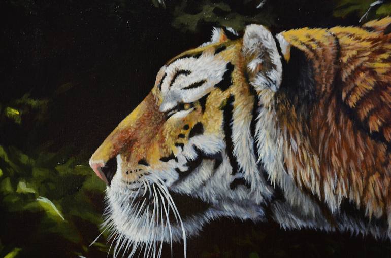 Original Animal Painting by Djolan Captieux