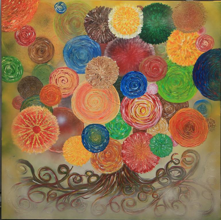 tutti gelati tree Painting by Sus renders | Saatchi Art
