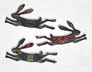 Jumping Rabbits - Limited Edition 1 of 250 thumb