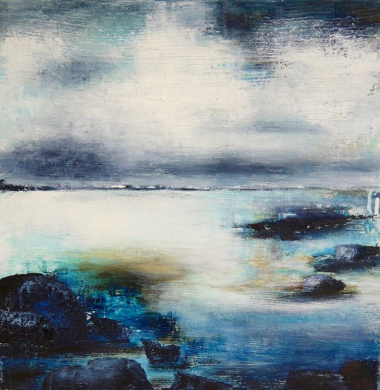 Horizon Painting by Katrine P Funderud | Saatchi Art