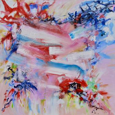 Original Abstract Paintings by Katrine P Funderud