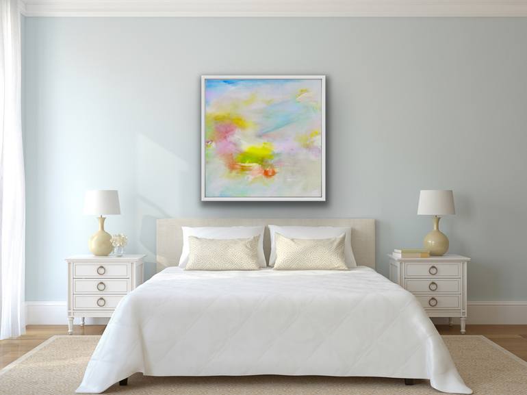 Original Abstract Painting by Katrine P Funderud