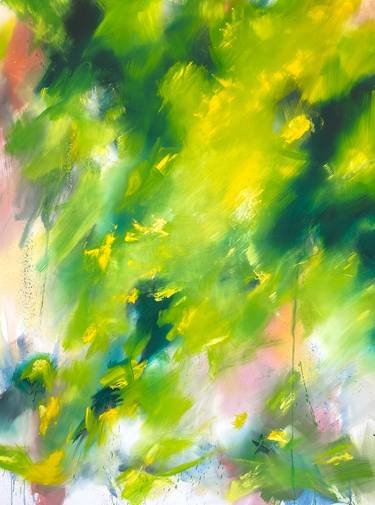 Original Abstract Expressionism Abstract Paintings by Katrine P Funderud