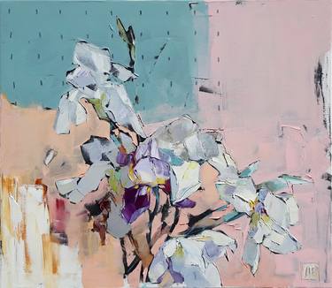 Original Impressionism Floral Paintings by Lesya Ros