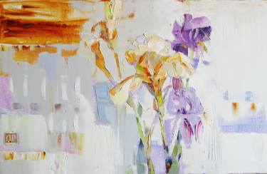 Original Floral Paintings by Lesya Ros