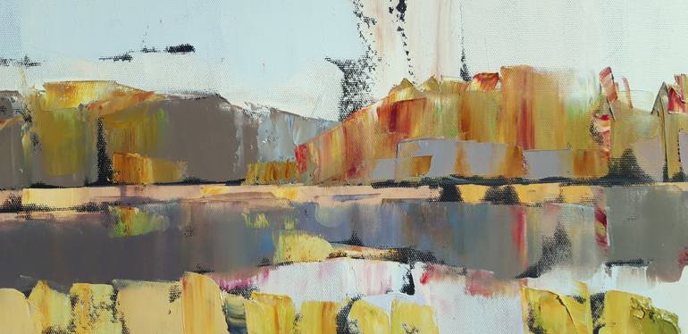 Original Expressionism Landscape Painting by Lesya Ros