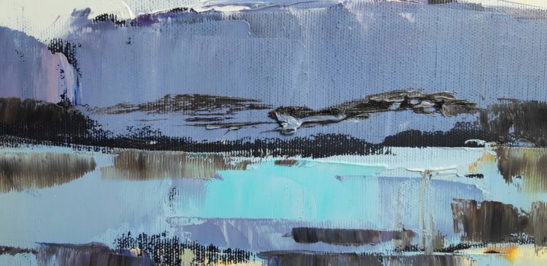 Original Impressionism Landscape Painting by Lesya Ros