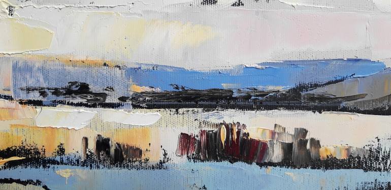 Original Impressionism Landscape Painting by Lesya Ros