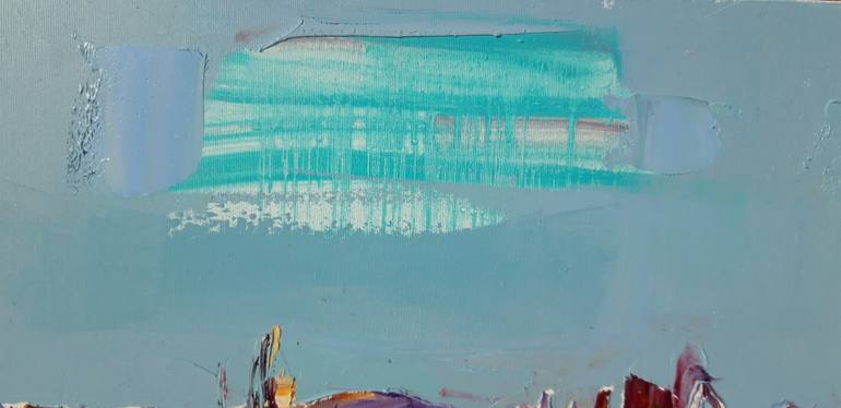 Original Impressionism Landscape Painting by Lesya Ros
