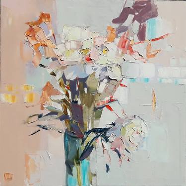 Print of Impressionism Floral Paintings by Lesya Ros