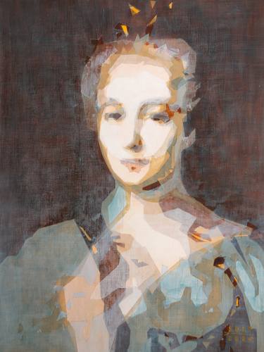 Original Women Paintings by Viktor Solt