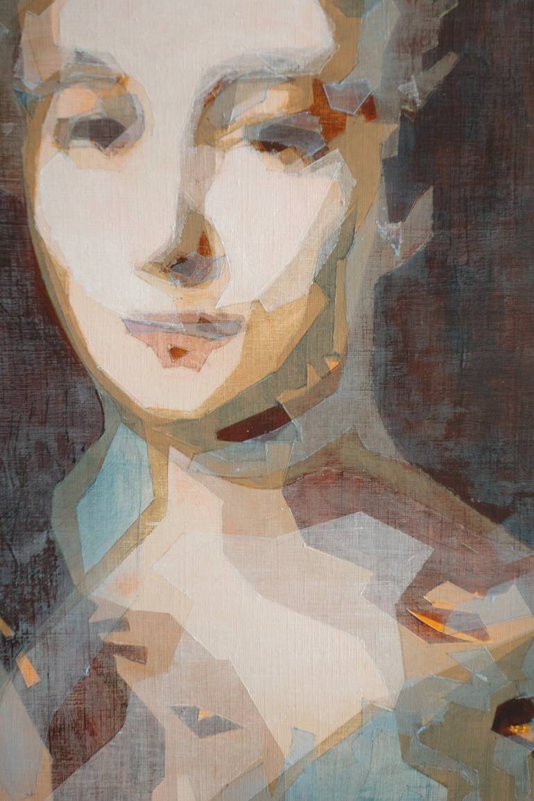 Original Contemporary Women Painting by Viktor Solt