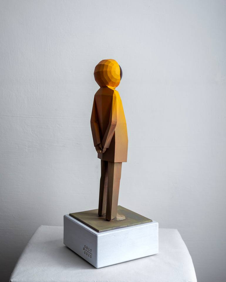 Original Figurative People Sculpture by Viktor Solt