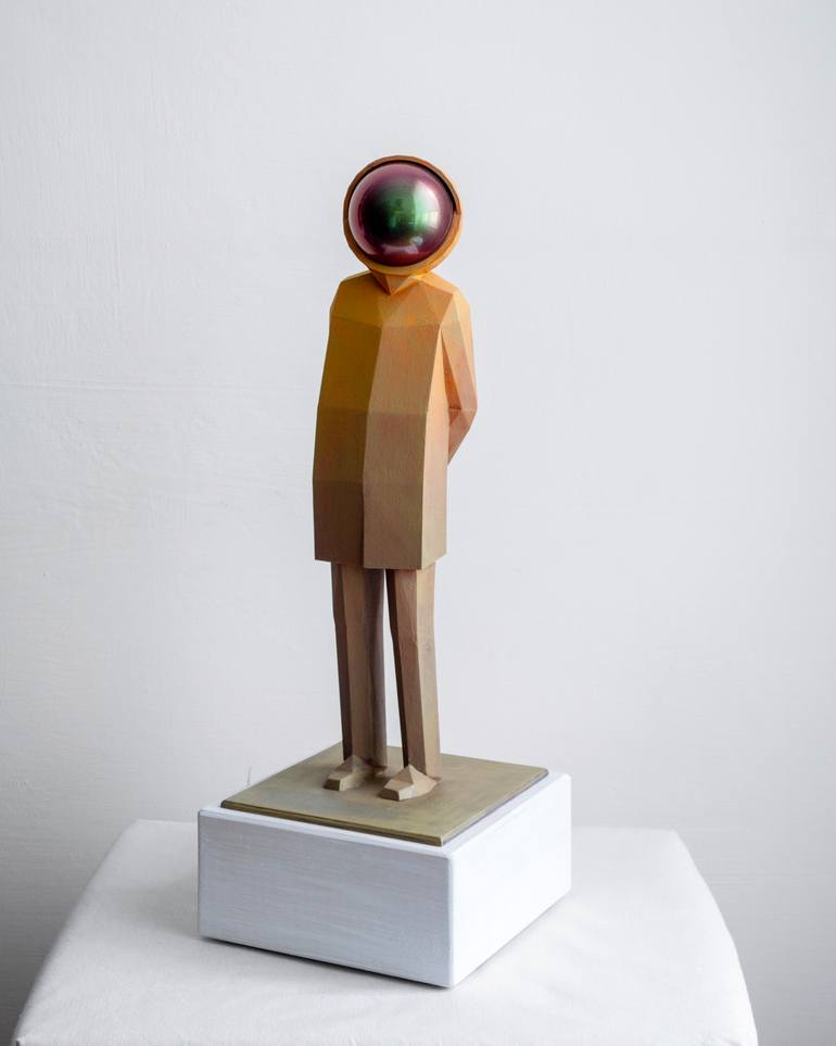 Original Figurative People Sculpture by Viktor Solt
