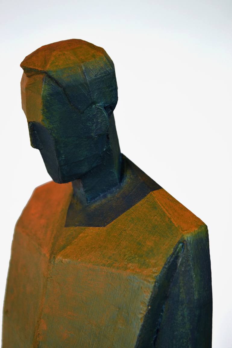 Original Figurative People Sculpture by Viktor Solt