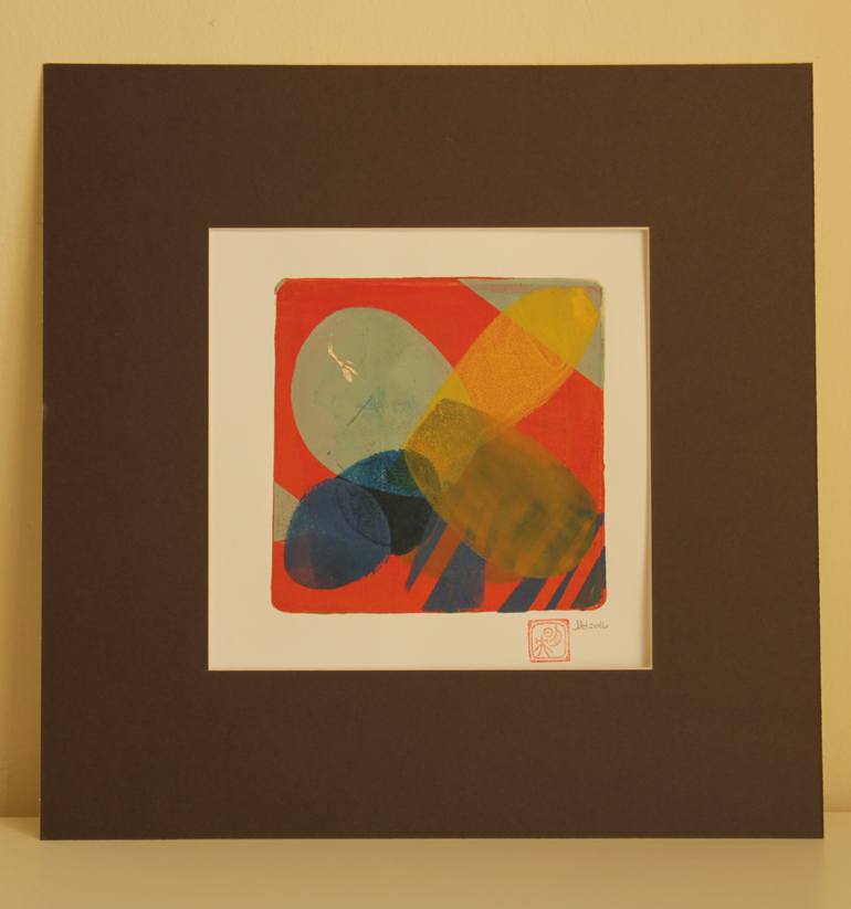 Original Expressionism Abstract Printmaking by Mio Hara