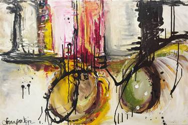 Original Abstract Paintings by Diana Pantoja