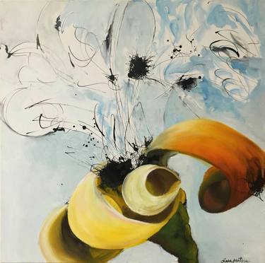 Original Abstract Paintings by Diana Pantoja