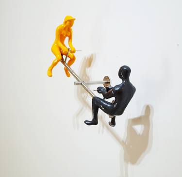 Original Figurative People Sculpture by Alberto Linero Gallery