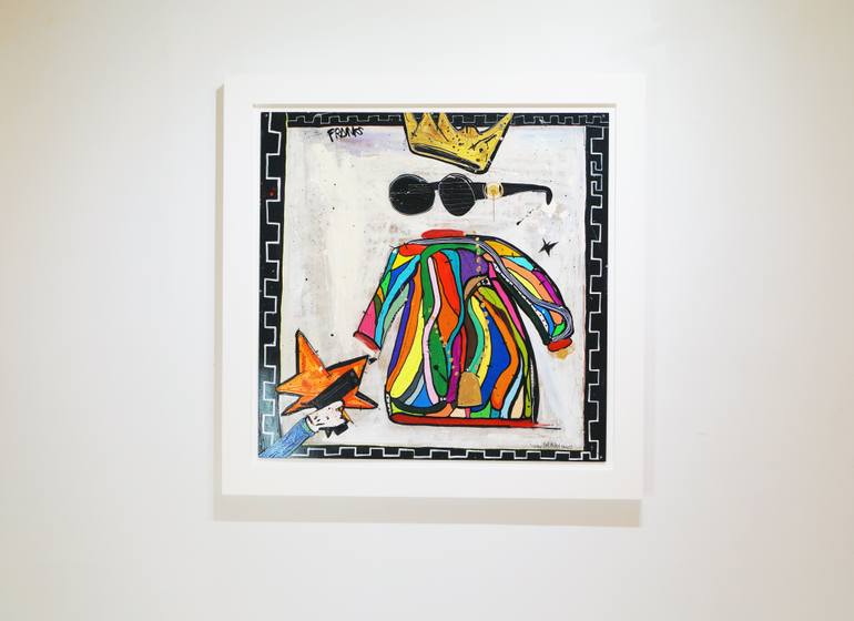 Original Expressionism People Painting by Alberto Linero Gallery