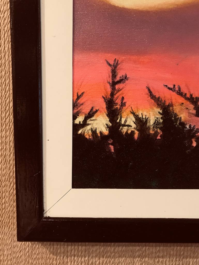 Original Expressionism Nature Painting by Turgut Ersavas