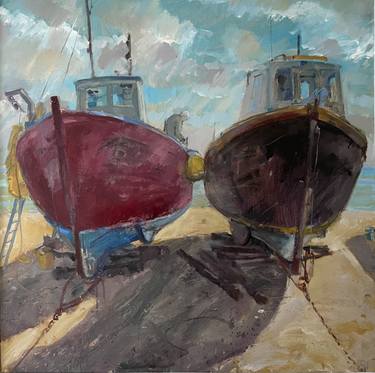 Print of Boat Paintings by Robert Innes