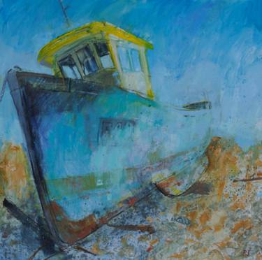 Original Modern Boat Paintings by Robert Innes