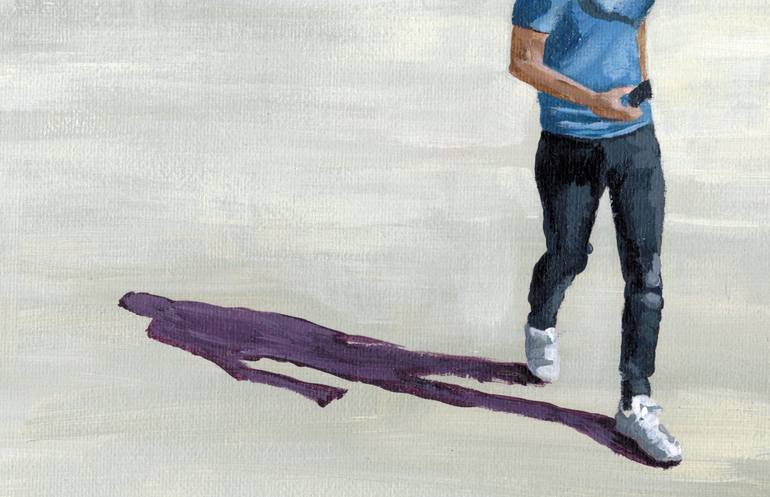 Original Figurative People Painting by Emma Gómara