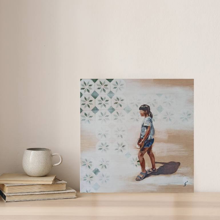 Original Conceptual People Painting by Emma Gómara