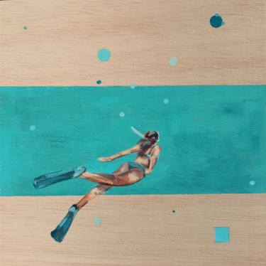 Original Conceptual Sport Paintings by Emma Gómara