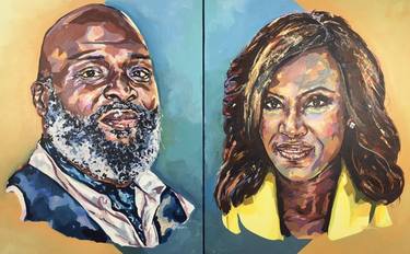 Original Portraiture People Paintings by Lucy Moxon