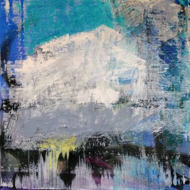 Original Fine Art Abstract Paintings by Sheryl Tempchin