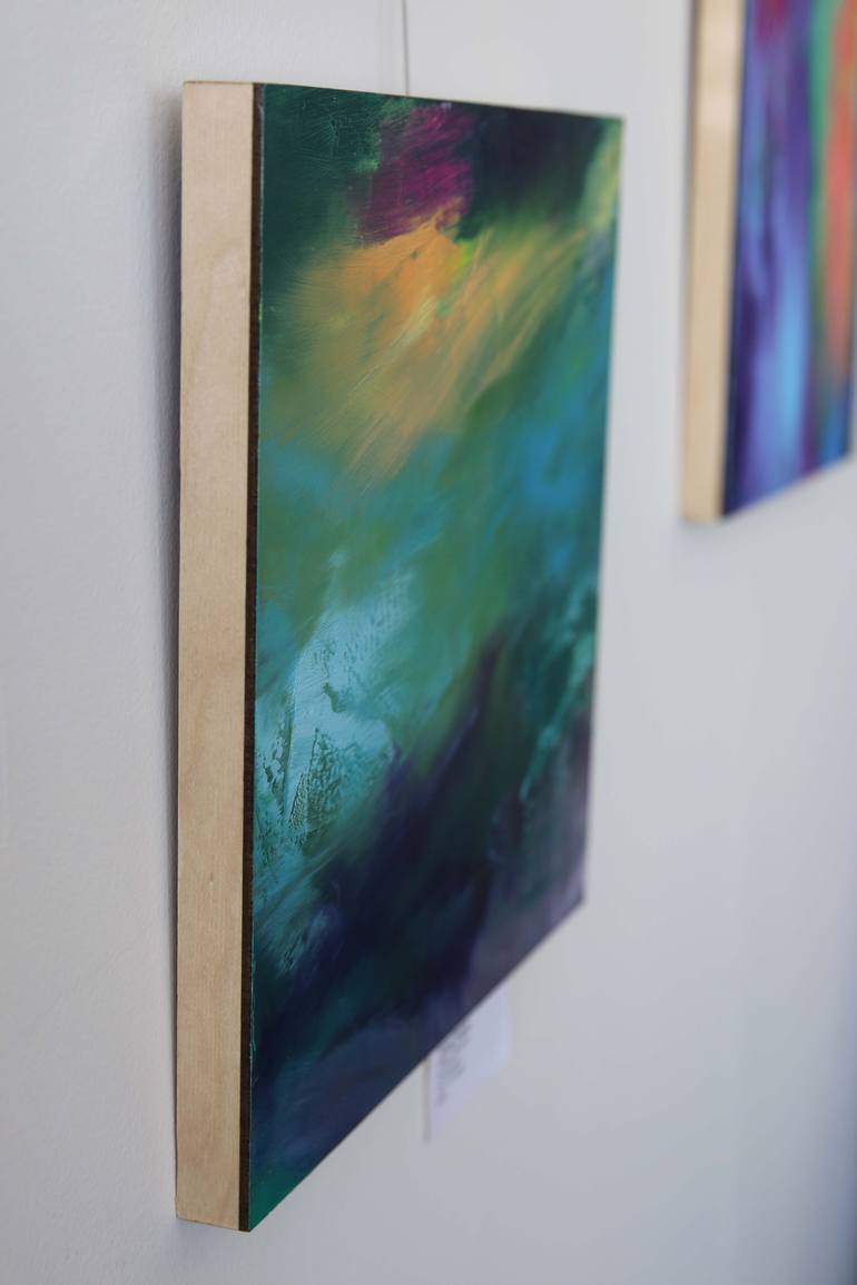 Original Abstract Expressionism Abstract Painting by Sheryl Tempchin