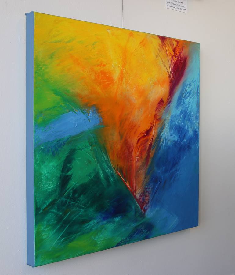 Original Abstract Nature Painting by Sheryl Tempchin