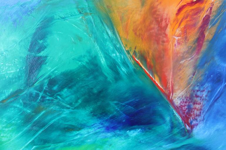 Original Abstract Nature Painting by Sheryl Tempchin